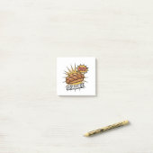 Heilige Challah Grappige Joodse Chanoeka Jood Post-it® Notes (Op bureau)