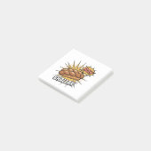 Heilige Challah Grappige Joodse Chanoeka Jood Post-it® Notes (Schuin)