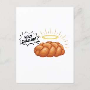 Heilige Challah Hanukka Joods Joods Brood  Uitnodiging Briefkaart