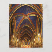 Heilige Chapel Paris Briefkaart (Voorkant)