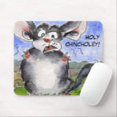 Heilige Chincholey Chinchilla Mousepad Muismat (Met muis)