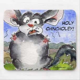 Heilige Chincholey Chinchilla Mousepad Muismat