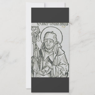 Heilige Columba van Iona Heilig Keltisch Grafisch