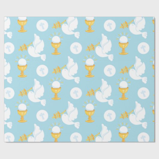 heilige communie cadeaupapier (Vlak)