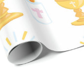 heilige communie cadeaupapier (Rol Hoek)