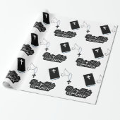 Heilige Communie Christening Cadeaupapier (Uitgerold)