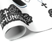 Heilige Communie Christening Cadeaupapier (Rol Hoek)