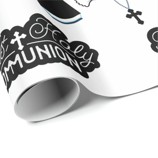 Heilige Communie Christening Cadeaupapier (Rol Hoek)