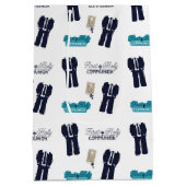 Heilige Communie Christening Medium Cadeauzakje (Achterkant)