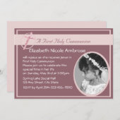 Heilige Communie Foto Kaart (Voorkant / Achterkant)