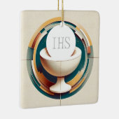 Heilige Communie Hostie en Chalice Ornament (Rechts)