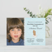 Heilige Communie Kaart (Staand voorkant)