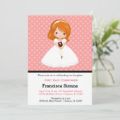 Heilige Communie Kaart (Staand voorkant)