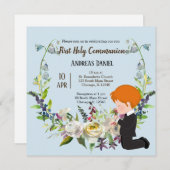 Heilige Communie Kaart (Voorkant / Achterkant)