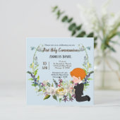 Heilige Communie Kaart (Staand voorkant)