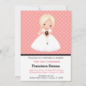 Heilige Communie Kaart (Voorkant)