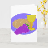 Heilige Communie Kaart (Gele Bloem)