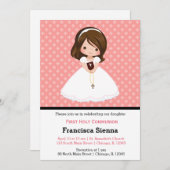 Heilige Communie Kaart (Voorkant / Achterkant)