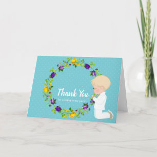 Heilige Communie met * kies achtergrondkleur Feestdagen Kaart