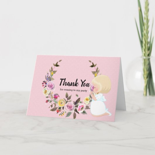 Heilige Communie met * kies achtergrondkleur Feestdagen Kaart (Voorkant)