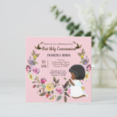 Heilige Communie met * kies achtergrondkleur Kaart (Staand voorkant)