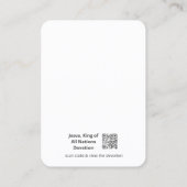 Heilige Communie Novena Prayer Kaart Visitekaartje (Achterkant)