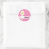 Heilige Communie Ronde Sticker (Tas)