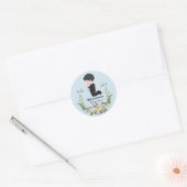 Heilige Communie Ronde Sticker (Envelop)