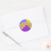 Heilige Communie Ronde Sticker (Envelop)