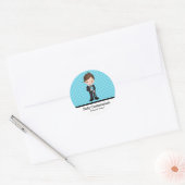 Heilige Communie Ronde Sticker (Envelop)