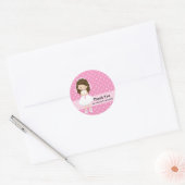 Heilige Communie Ronde Sticker (Envelop)