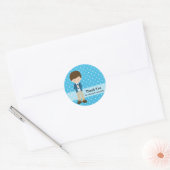 Heilige Communie Ronde Sticker (Envelop)