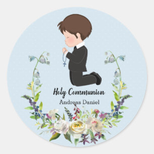 Heilige Communie Ronde Sticker