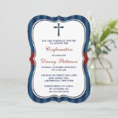 Heilige Communie van het Blauwe en Rode Kruis of b Kaart (Staand voorkant)