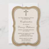 Heilige Communie van het kruistocht van Rustic Kra Kaart (Voorkant)