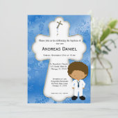 Heilige Communiejongen Kaart (Staand voorkant)