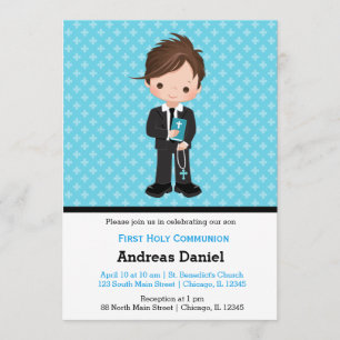 Heilige Communiejongen Kaart