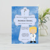 Heilige Communiejongen Kaart (Staand voorkant)