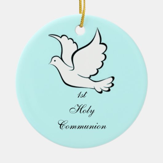 Heilige Communieornament Keramisch Ornament (Voorkant)