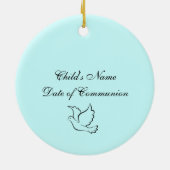 Heilige Communieornament Keramisch Ornament (Achterkant)