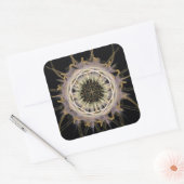 Heilige compositie vierkante sticker (Envelop)