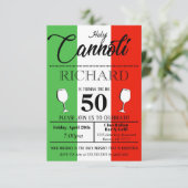 Heilige Connoli Birthday Invite Kaart (Staand voorkant)