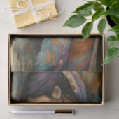 Heilige contemplatie decoupage tissuepapier (Geschenk)