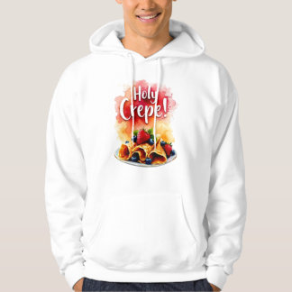 Heilige Crepe! - Grappig Berry Print Design voor B Hoodie