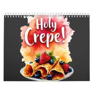 Heilige Crepe! - Grappig Berry Print Design voor B Kalender