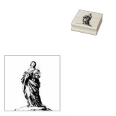 Heilige Cunera van Rhenen maagd en martelaar Rubberstempel (Gestempeld)