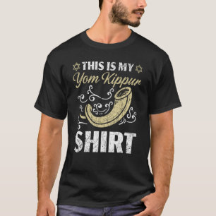 Heilige Dag Jeruzalem Jodendom Dit Is Mijn Jom Kip T-shirt