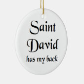 heilige david keramisch ornament (Rechts)