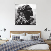Heilige diepten canvas afdruk (Insitu (Slaapkamer))