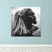 Heilige diepten canvas afdruk (Insitu (Houten vloer))